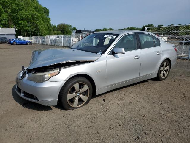 WBANF33537CW69883 - 2007 BMW 525 XI SILVER photo 1