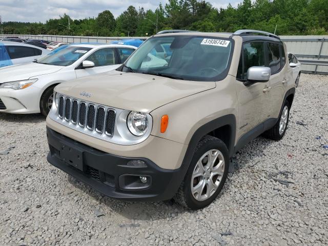 ZACCJBDT2FPC30619 - 2015 JEEP RENEGADE LIMITED BEIGE photo 1