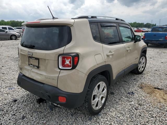 ZACCJBDT2FPC30619 - 2015 JEEP RENEGADE LIMITED BEIGE photo 3