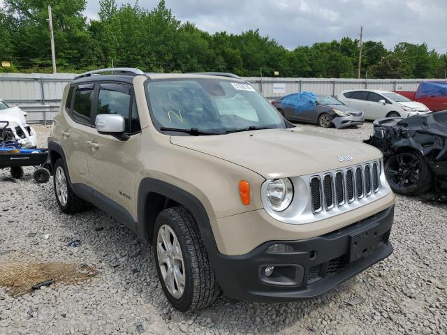 ZACCJBDT2FPC30619 - 2015 JEEP RENEGADE LIMITED BEIGE photo 4