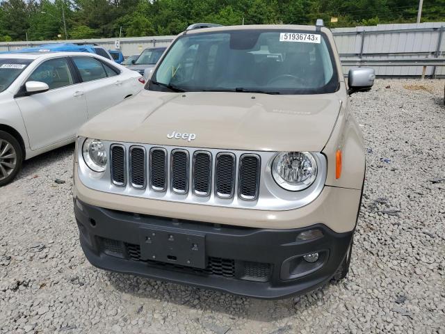 ZACCJBDT2FPC30619 - 2015 JEEP RENEGADE LIMITED BEIGE photo 5