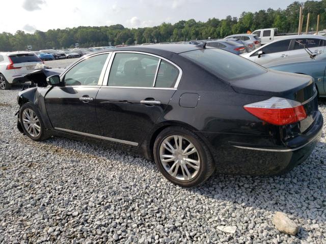 KMHGC4DF5BU116166 - 2011 HYUNDAI GENESIS 4.6L BLACK photo 2