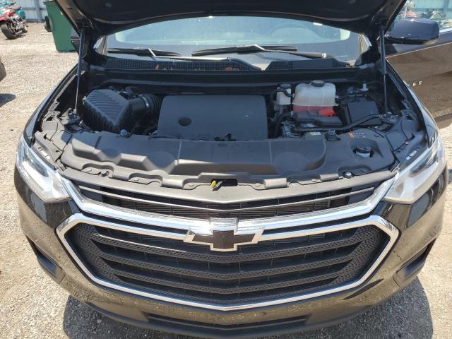 1GNERFKW6MJ108100 - 2021 CHEVROLET TRAVERSE LS BLACK photo 12