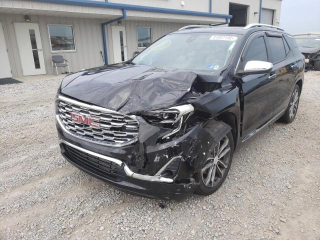 3GKALXEX4JL213858 - 2018 GMC TERRAIN DENALI BLACK photo 9