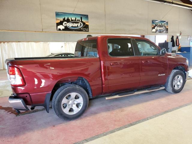 1C6RRFFG4MN527401 - 2021 RAM 1500 BIG HORN/LONE STAR BURGUNDY photo 3