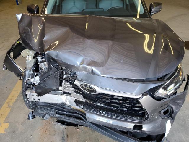 5TDGZRAH4MS534635 - 2021 TOYOTA HIGHLANDER XLE 石墨色 照片 12