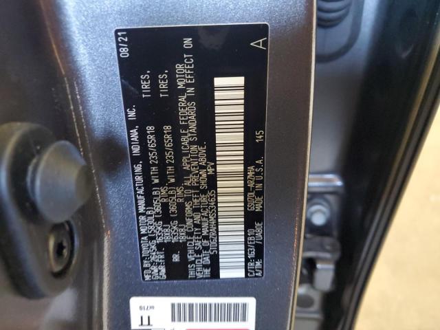 5TDGZRAH4MS534635 - 2021 TOYOTA HIGHLANDER XLE 石墨色 照片 13