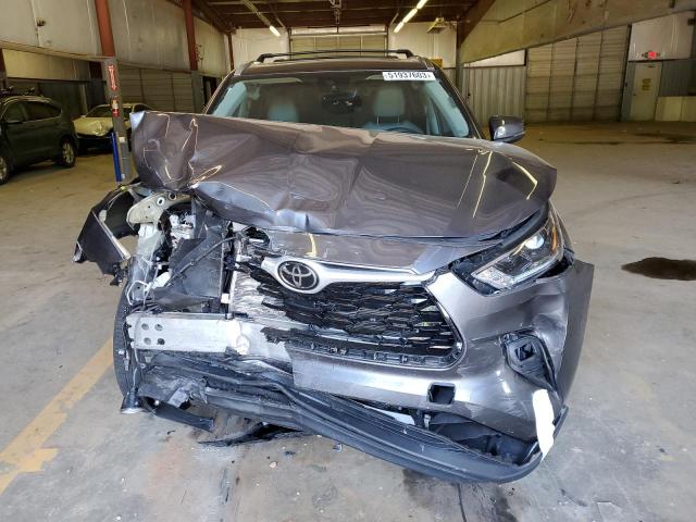 5TDGZRAH4MS534635 - 2021 TOYOTA HIGHLANDER XLE 石墨色 照片 5