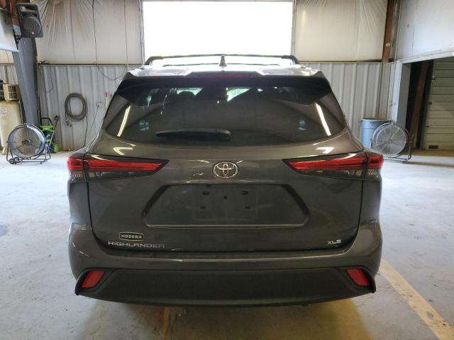 5TDGZRAH4MS534635 - 2021 TOYOTA HIGHLANDER XLE 石墨色 照片 6