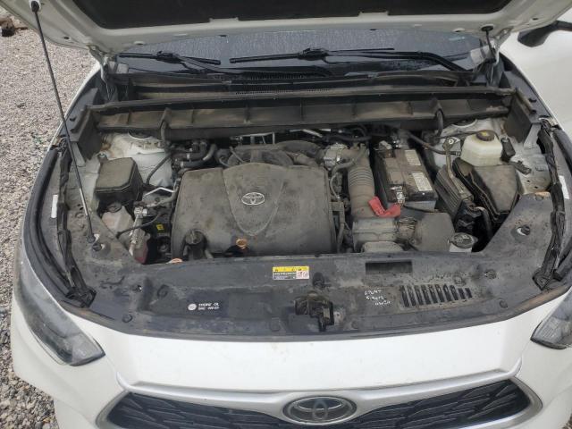 5TDGZRAH7MS044125 - 2021 TOYOTA HIGHLANDER XLE WHITE photo 12