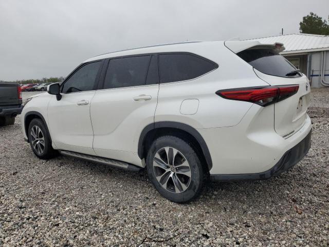 5TDGZRAH7MS044125 - 2021 TOYOTA HIGHLANDER XLE WHITE photo 2