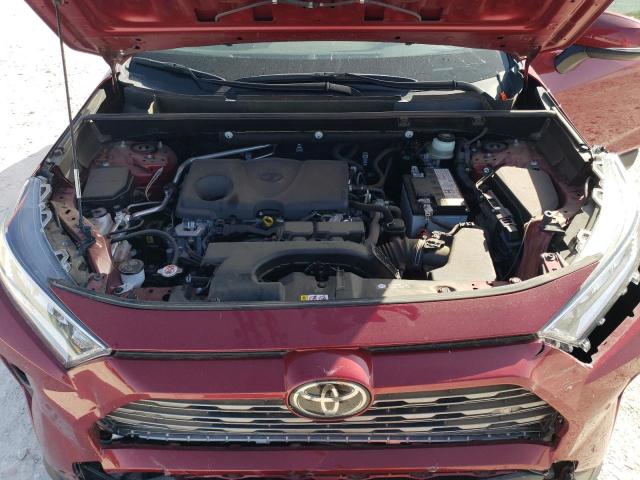 JTMY1RFV9KD009363 - 2019 TOYOTA RAV4 LIMITED წითელი ფოტო 12