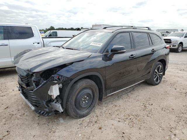 5TDLZRAH9NS132254 - 2022 TOYOTA HIGHLANDER XSE BLACK photo 1