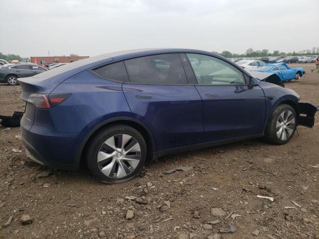 5YJYGDEE8MF208502 - 2021 TESLA MODEL Y BLUE photo 3