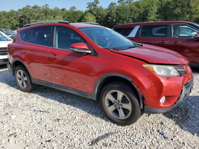 2T3WFREV4FW164003 - 2015 TOYOTA RAV4 XLE RED photo 4