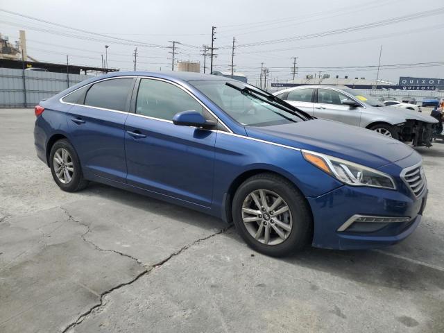 5NPE24AF1FH171846 - 2015 HYUNDAI SONATA SE BLUE photo 4