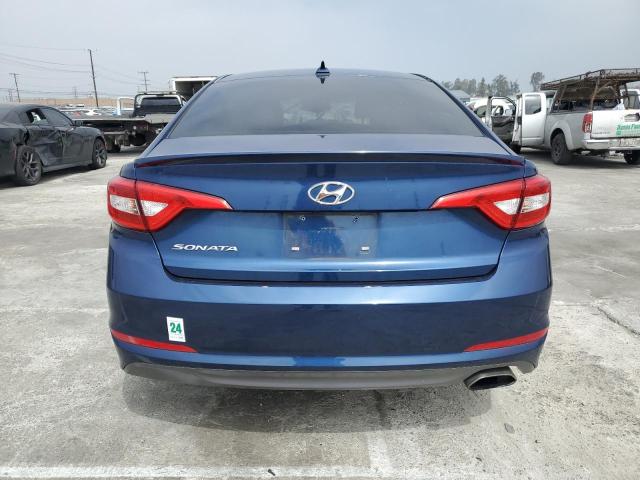 5NPE24AF1FH171846 - 2015 HYUNDAI SONATA SE BLUE photo 6