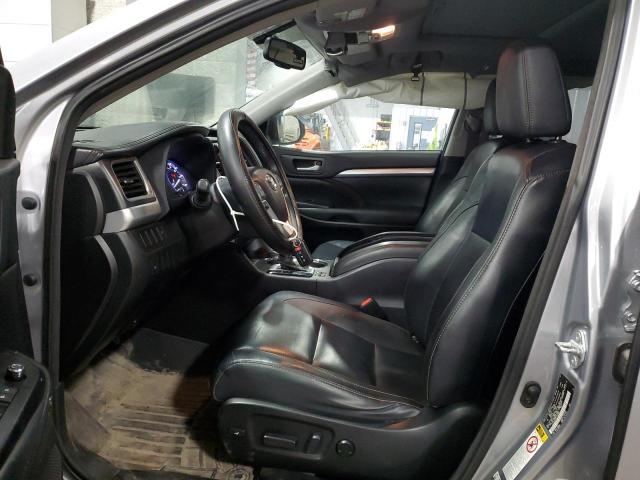 5TDJKRFH6FS103929 - 2015 TOYOTA HIGHLANDER XLE 银色 照片 7
