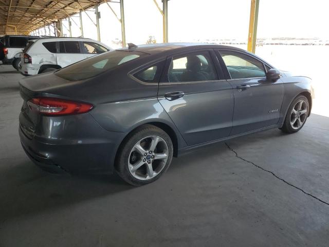 3FA6P0LU9KR109179 - 2019 FORD FUSION SE GRAY photo 3