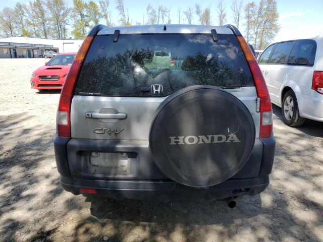 JHLRD77894C013921 - 2004 HONDA CR-V EX SILVER photo 6