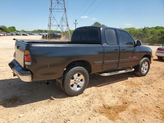 5TBRN34182S310211 - 2002 TOYOTA TUNDRA ACCESS CAB SR5 BLACK photo 3