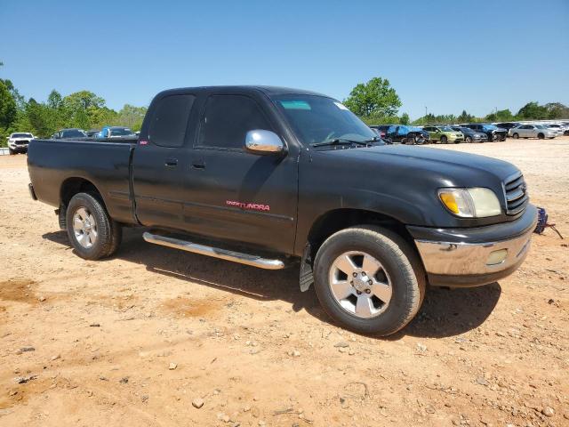 5TBRN34182S310211 - 2002 TOYOTA TUNDRA ACCESS CAB SR5 BLACK photo 4