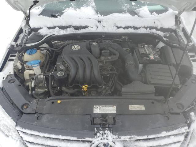 3VW1K7AJ7FM338688 - 2015 VOLKSWAGEN JETTA BASE WHITE photo 11