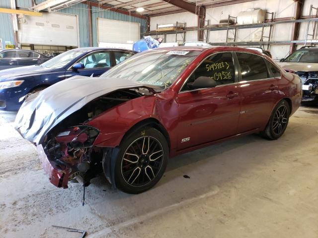 2G1WD58C879244658 - 2007 CHEVROLET IMPALA SUPER SPORT BURGUNDY photo 1