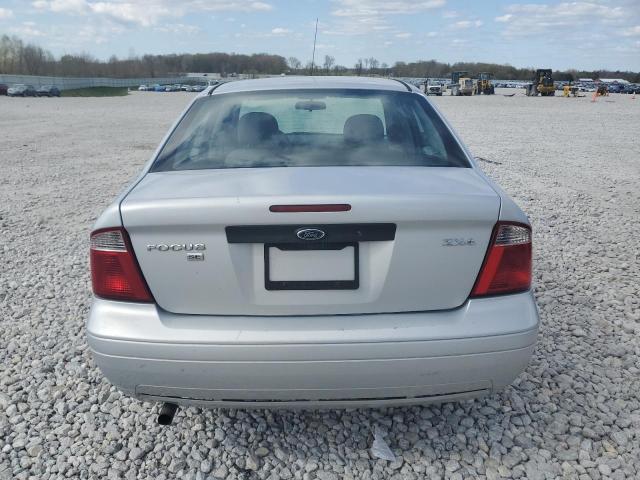 1FAFP34N36W248414 - 2006 FORD FOCUS ZX4 SILVER photo 6