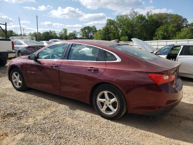 1G1ZB5ST9GF280460 - 2016 CHEVROLET MALIBU LS BURGUNDY photo 2