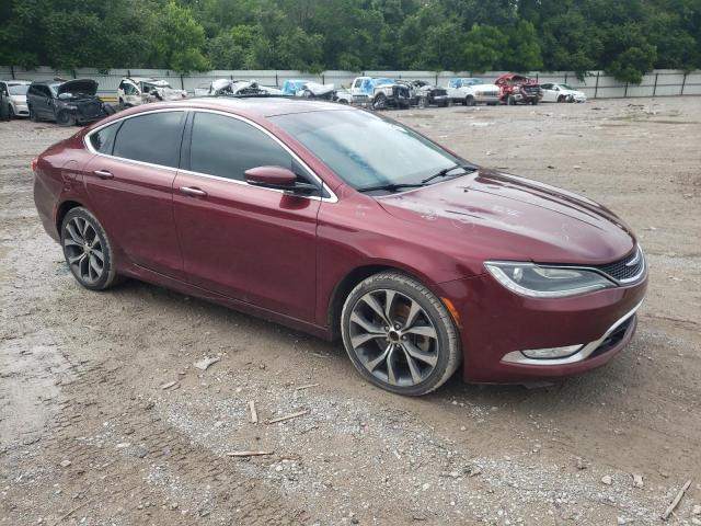 1C3CCCCG4FN589262 - 2015 CHRYSLER 200 C RED photo 4