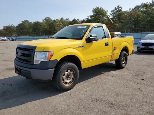 1FTMF1EM2DKF44088 - 2013 FORD F150 Gelb Foto 1