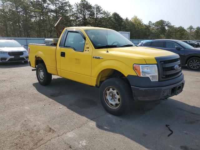 1FTMF1EM2DKF44088 - 2013 FORD F150 Gelb Foto 4
