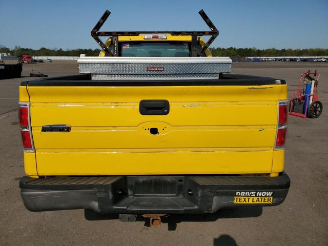 1FTMF1EM2DKF44088 - 2013 FORD F150 Gelb Foto 6
