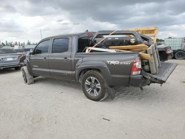 5TFJU4GN2FX073632 - 2015 TOYOTA TACOMA DOUBLE CAB PRERUNNER GRAY photo 2