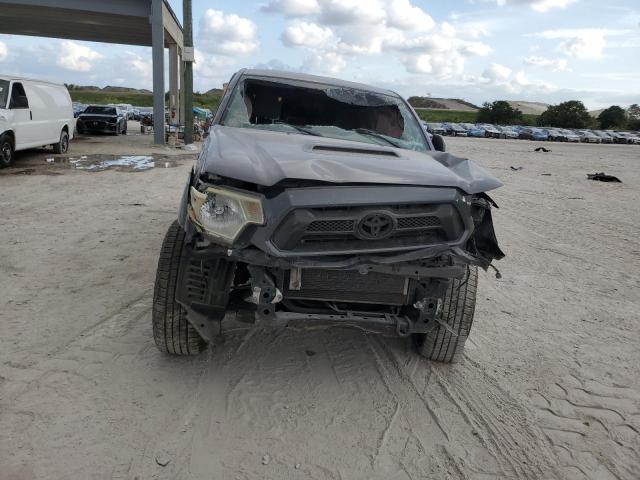 5TFJU4GN2FX073632 - 2015 TOYOTA TACOMA DOUBLE CAB PRERUNNER GRAY photo 5