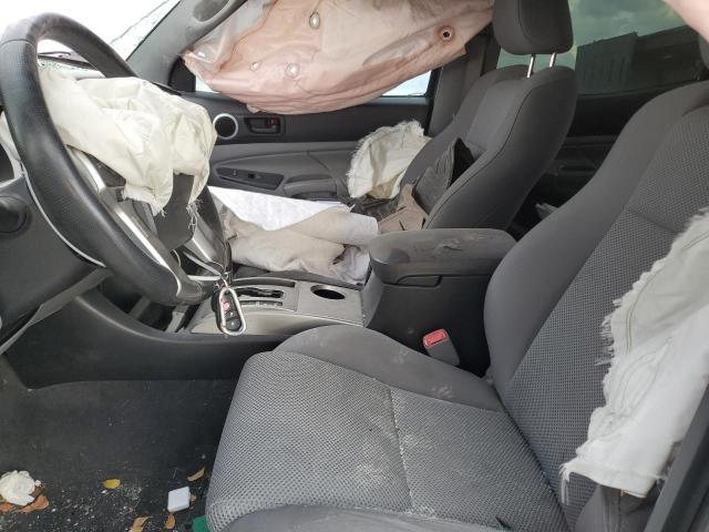 5TFJU4GN2FX073632 - 2015 TOYOTA TACOMA DOUBLE CAB PRERUNNER GRAY photo 7