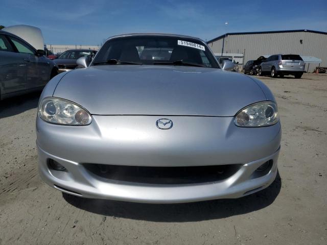 JM1NB353330310846 - 2003 MAZDA MX-5 MIATA BASE SILVER photo 5