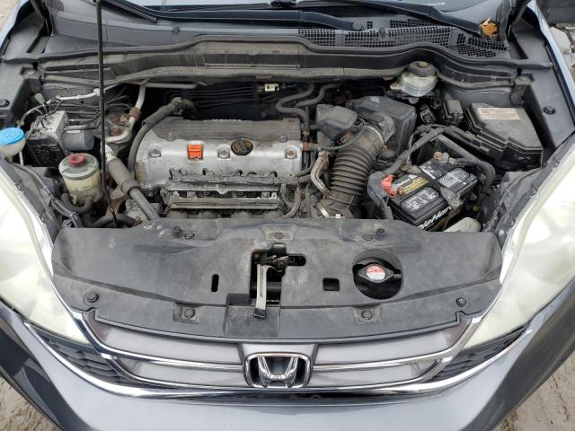 5J6RE4H79BL121252 - 2011 HONDA CR-V EXL GRAY photo 12