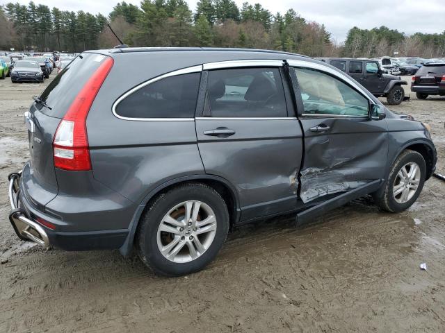 5J6RE4H79BL121252 - 2011 HONDA CR-V EXL GRAY photo 3