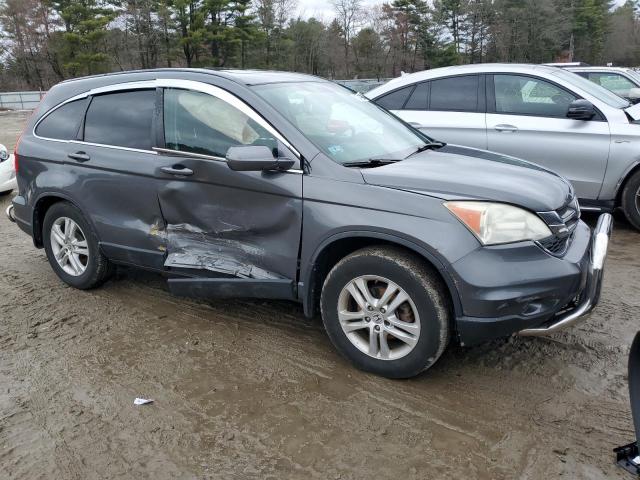 5J6RE4H79BL121252 - 2011 HONDA CR-V EXL GRAY photo 4