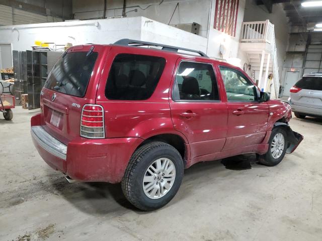 4M2YU57175DJ32556 - 2005 MERCURY MARINER MAROON photo 3