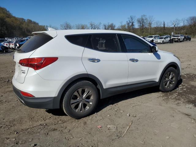 5XYZTDLB1EG144032 - 2014 HYUNDAI SANTA FE S WHITE photo 3