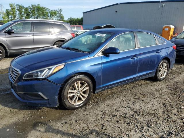 5NPE24AF7HH486315 - 2017 HYUNDAI SONATA SE BLUE photo 1