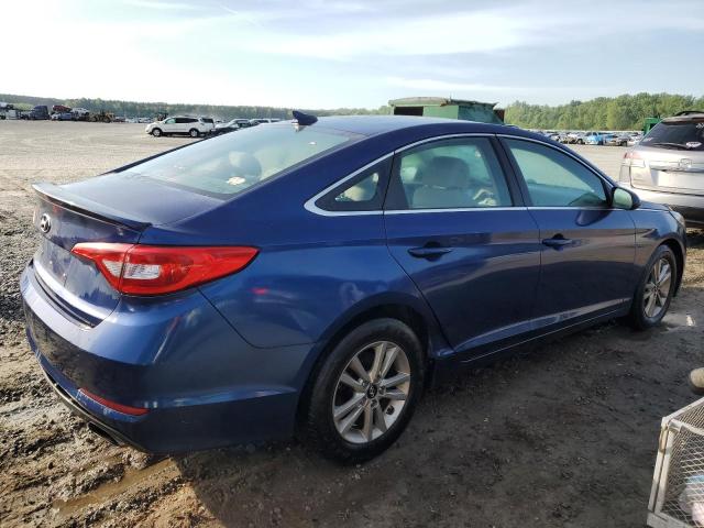 5NPE24AF7HH486315 - 2017 HYUNDAI SONATA SE BLUE photo 3