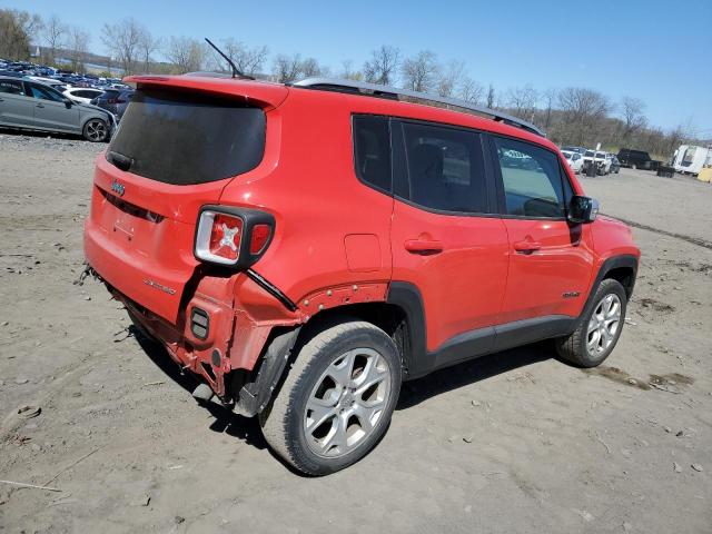 ZACCJBDTXGPC99379 - 2016 JEEP RENEGADE LIMITED RED photo 3