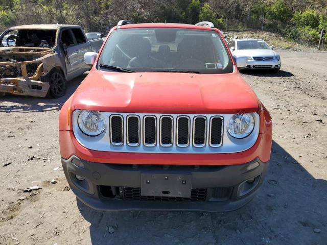 ZACCJBDTXGPC99379 - 2016 JEEP RENEGADE LIMITED RED photo 5