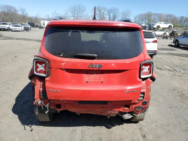 ZACCJBDTXGPC99379 - 2016 JEEP RENEGADE LIMITED RED photo 6