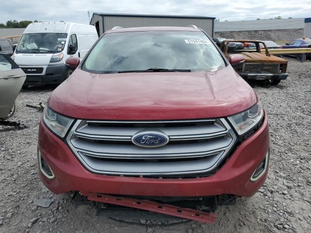 2FMPK4K89GBB84507 - 2016 FORD EDGE TITANIUM RED photo 5