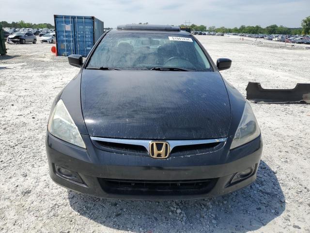 1HGCM56807A117174 - 2007 HONDA ACCORD EX BLACK photo 5